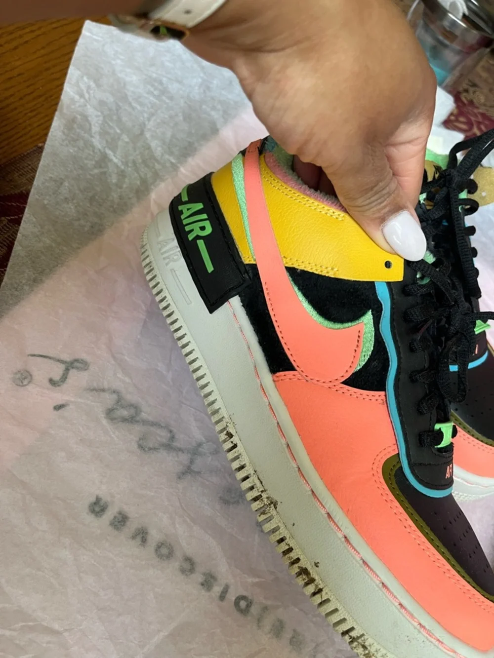 Nike Air Force 1 Shadow 8 Used need a little cleaning. - Picture 6 of 9